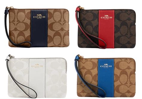 coach factory store wristlets